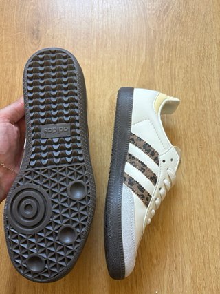 Adidas Samba Blancas Marrones