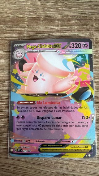 Mega Clefable EX MEP 13 072 Carta Pokémon