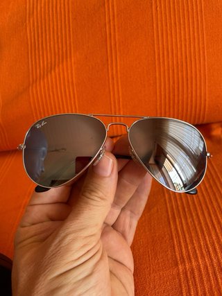 Gafas de Sol Ray-Ban Aviator Espejo Dorado