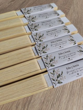 Abanicos Personalizados para bodas y eventos