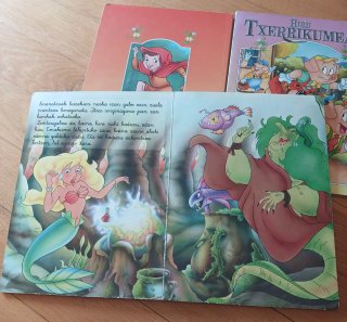 3 LIBROS INFANTILES EUSKARA