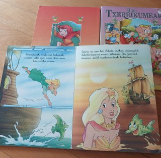 3 LIBROS INFANTILES EUSKARA