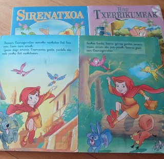 3 LIBROS INFANTILES EUSKARA