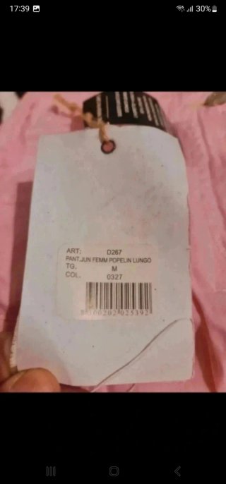 Pantalone rosa bambina C=Kita taglia M