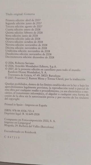 GOMORRA, UN VIAJE AL IMPERIO ECONÓMICO Y AL SUEÑO