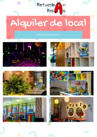 Alquiler de sala para eventos, cumpleaños, reunión