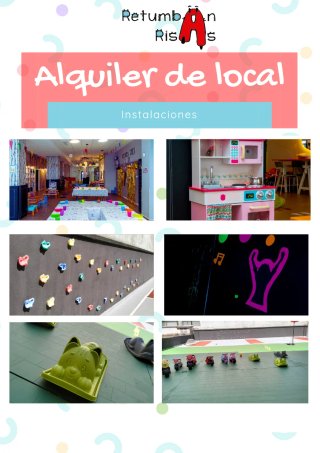 Alquiler de sala para eventos, cumpleaños, reunión