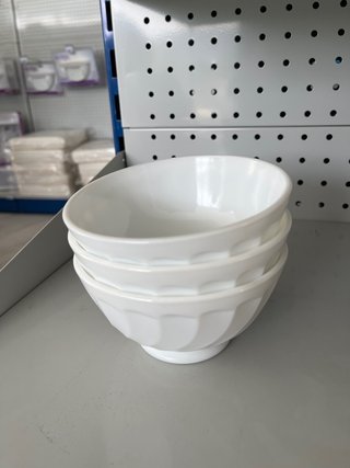 Tazas Luminarc de porcelana blanca