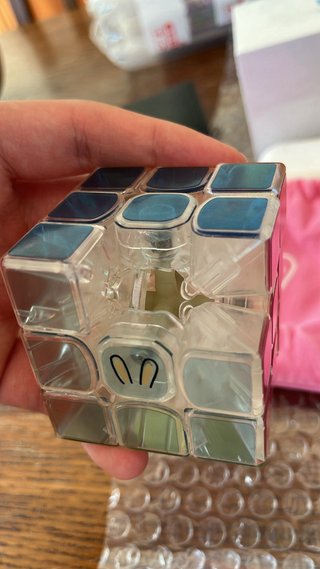 RUBIK bunny pink