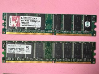 Lotes Memorias RAM Corsair, Kingston, Swissbit