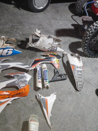 Plásticos KTM EXC 125 2015