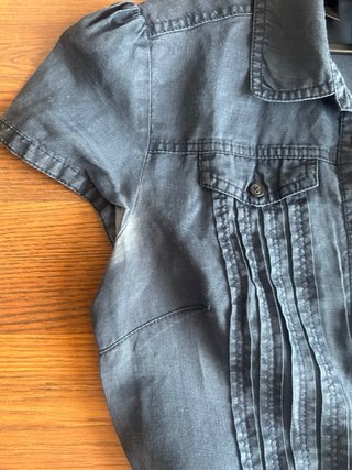 Vestido Mango Azul Talla M