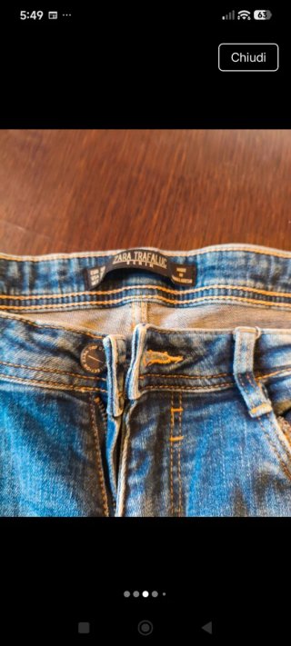 Jeans Zara donna strappati