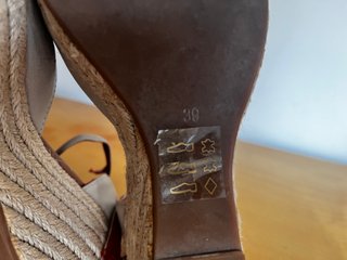 Sandali Gattinoni Zeppa Beige Marrone