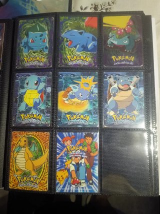 Cartas Pokémon Topps 1999 Bulbasaur Blastoise