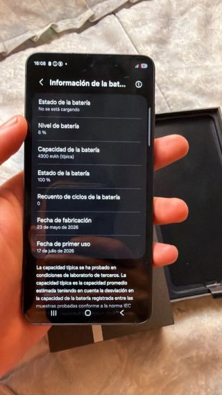 Samsung Galaxy S26 256GB Gris