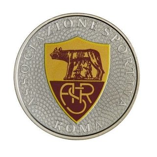 AS Roma Medaglia Ufficiale Argento 2025