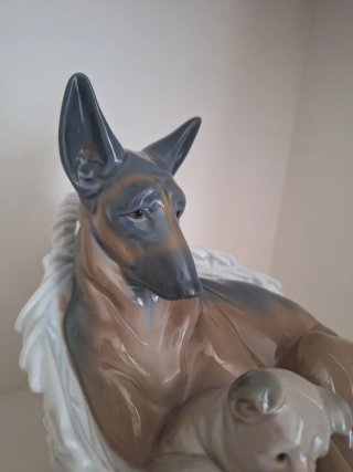 COLECCIONISTAS! Lladró Linda con su cachorro