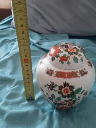Jarrón Vintage Floral