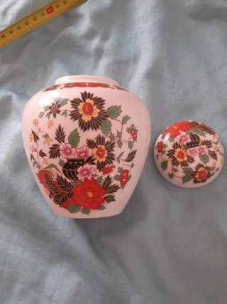 Jarrón Vintage Floral
