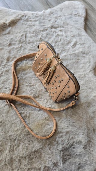 Lote 2 bolsos fiesta tachuelas