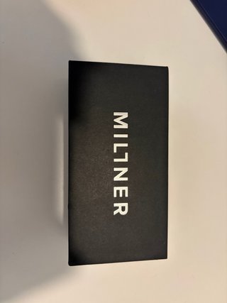 Reloj Millner plateado mujer nuevo