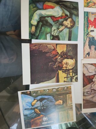 Lote 10 Postales Paul Cézanne