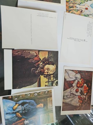 Lote 10 Postales Paul Cézanne