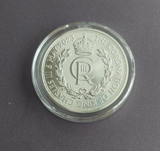 1 Onza Plata 999 Coronación Rey Carlos III 2023