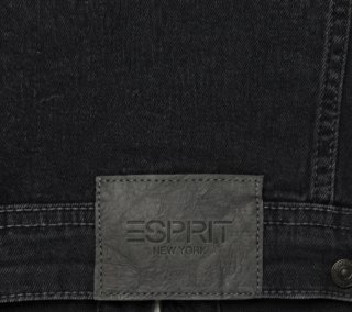 Chaqueta tejana Esprit Negra Talla M