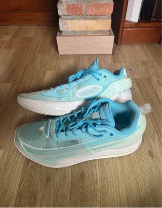 Zapatillas Baloncesto ANTA Azul/Verde