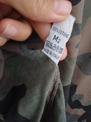 Camicia donna camouflage S/M