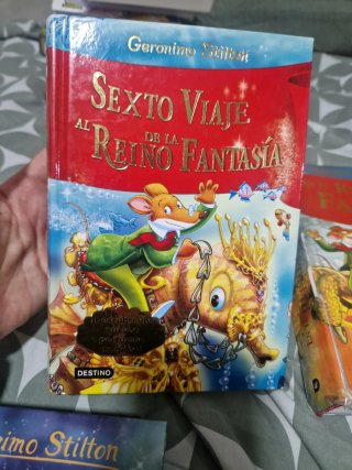 Pack 4 libros Geronimo stilton