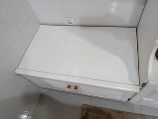 MUEBLE AUXILIAR BLANCO 2 PUERTAS