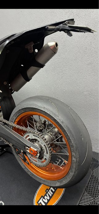 Llantas Supermotard Morad Naranja
