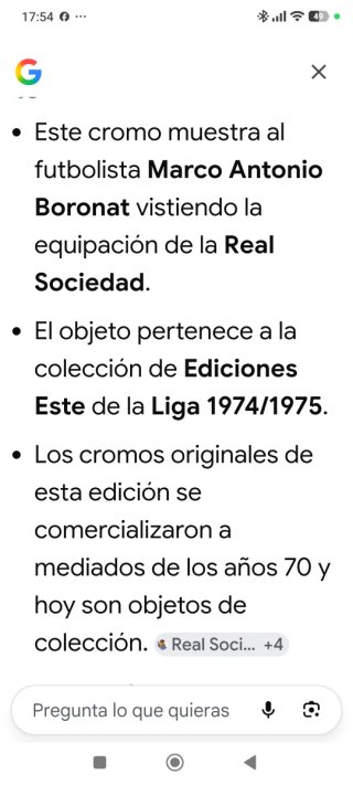 Cromo Boronat / R. Sociedad