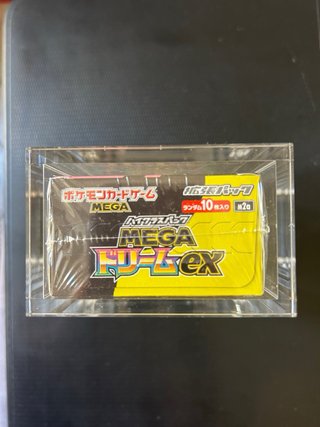 Pokemon mega dream ex box jap sealed con teca