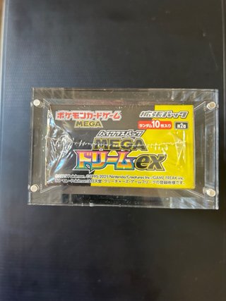 Pokemon mega dream ex box jap sealed con teca