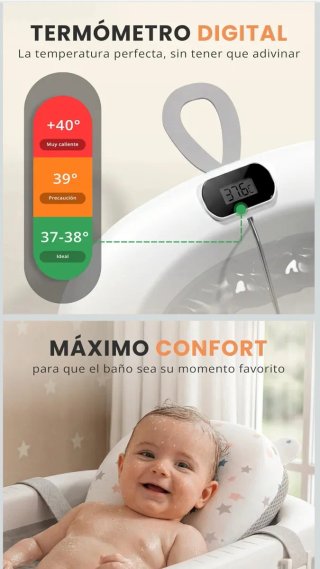Bañera portátil para bebé
