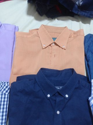 Lote 6 Camisas Manga Corta Hombre