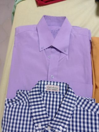 Lote 6 Camisas Manga Corta Hombre