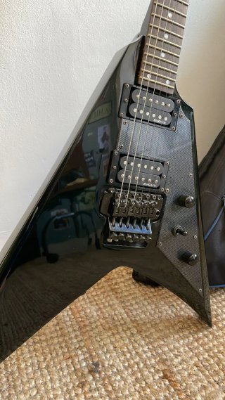 Cort VX 2V Guitarra Eléctrica Negra
