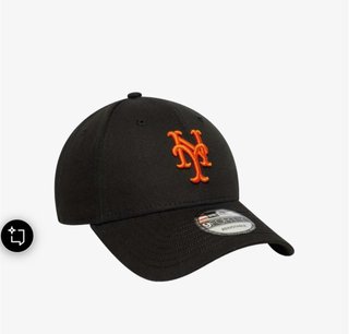 Gorra New Era LA Negra y Blanca