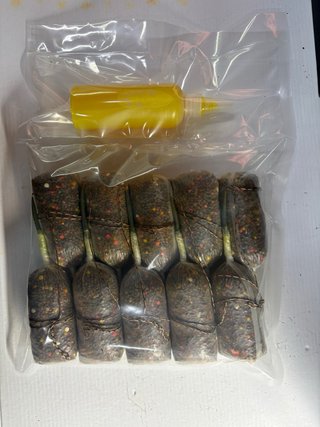 10 Bolsas PVA listas para pescar