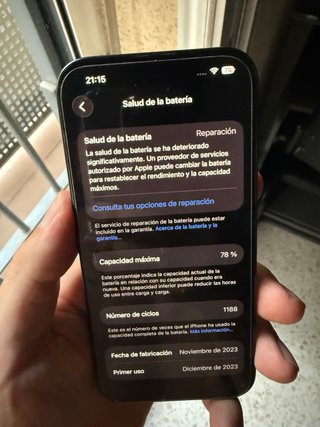 iPhone 15 Pro Azul de 128gb