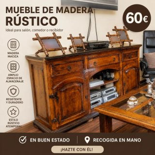 Mueble de madera