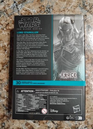 Figura Star Wars Lord Starkiller Black Series