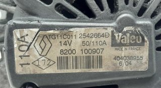 Renault 1160123 8200100907 alternador kangoo