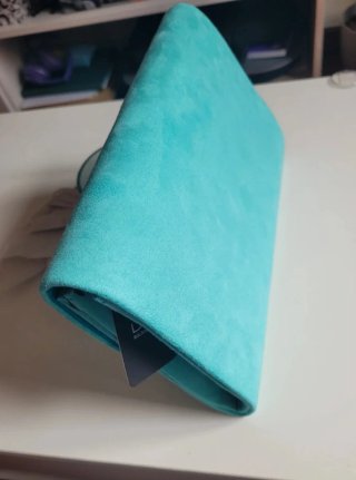 Bolso Antelina Turquesa Nuevo
