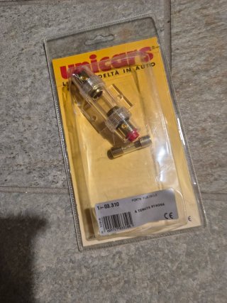 Portafusibile Unicars 1-03.310 con fusibile